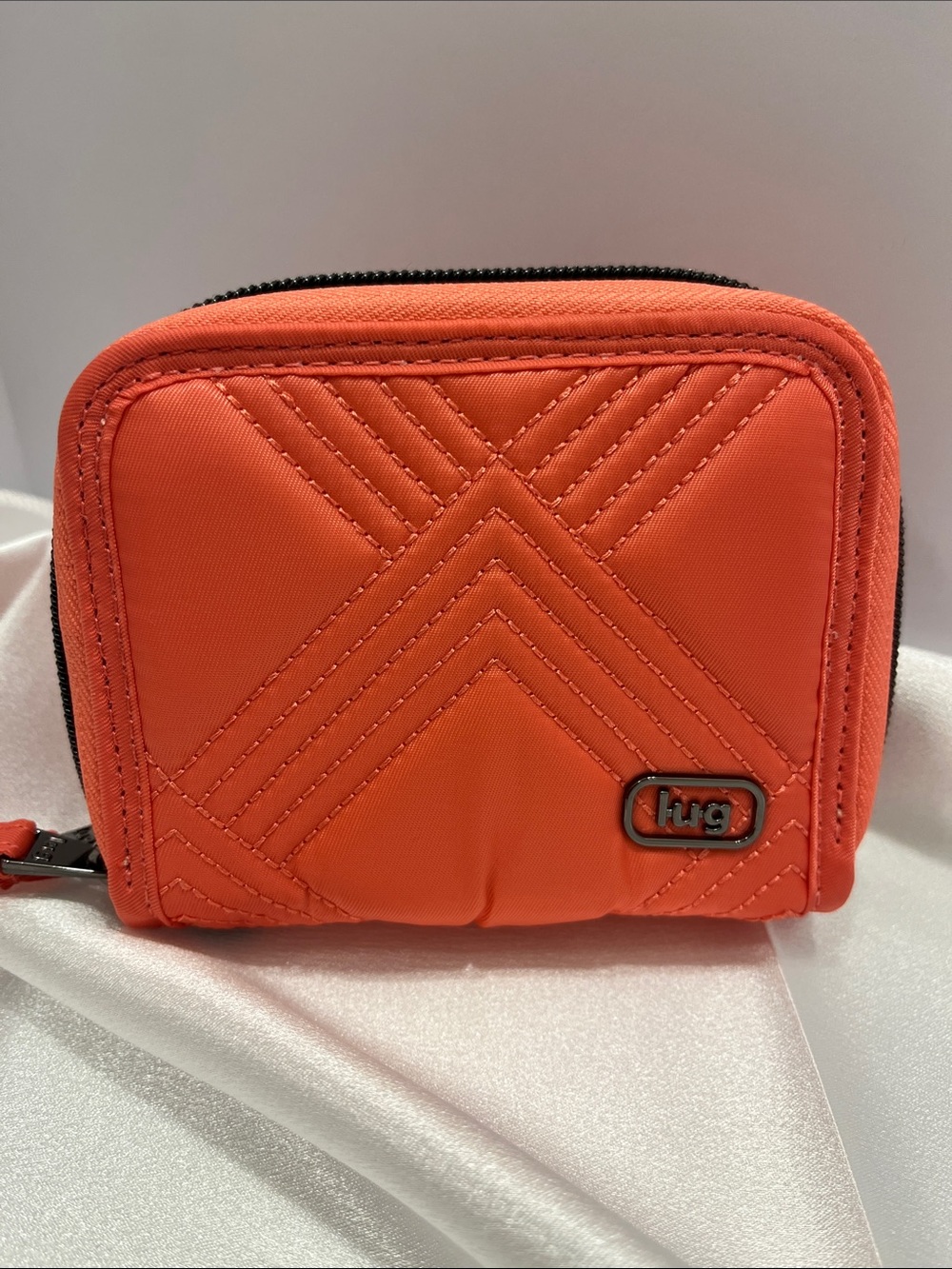 LUG - NWOT - Splits 2 Compact RFID Wallet - Only 1 available now in Rosy Glow - Picture 3 of 16